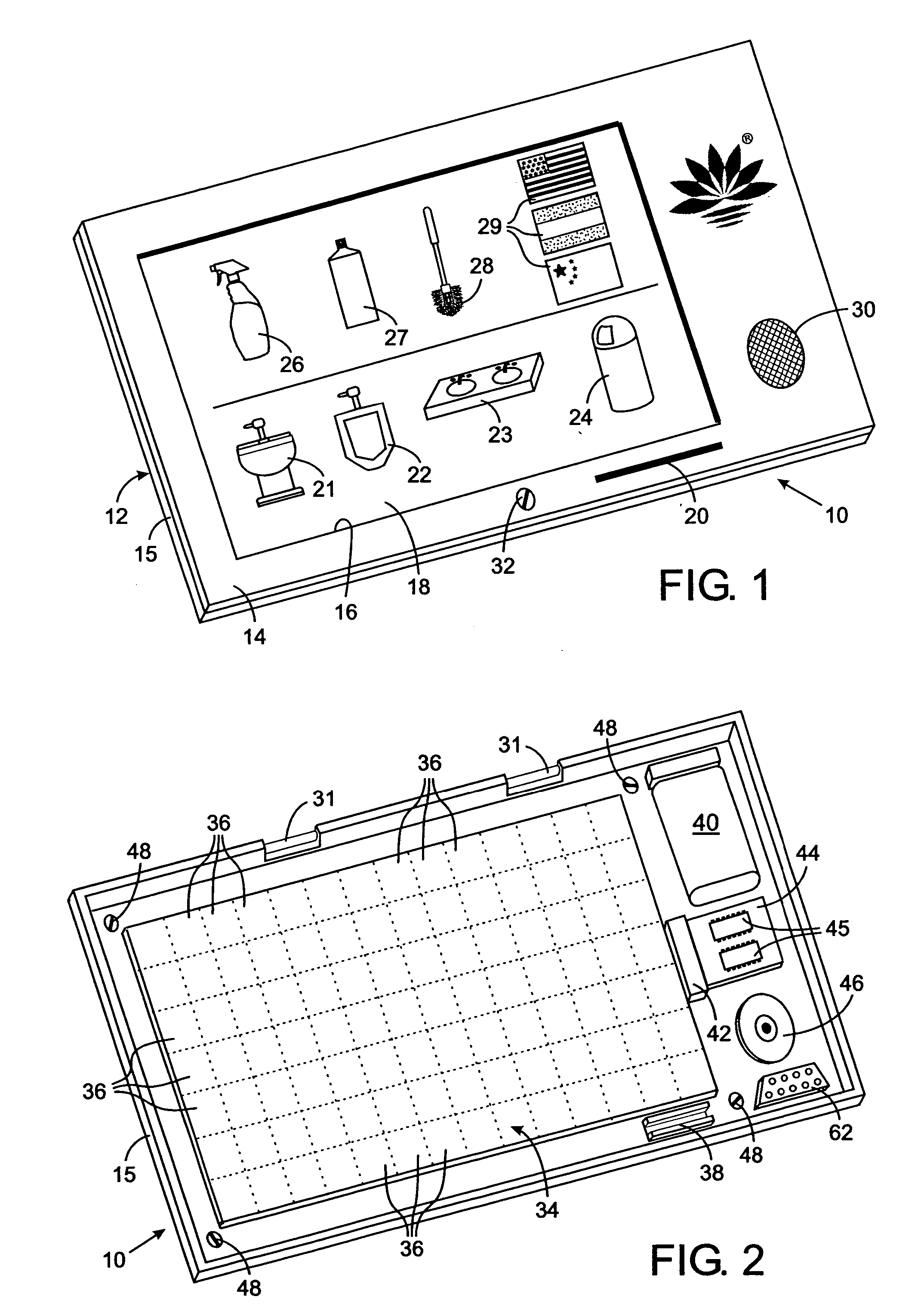 Vocational training apparatus that provides audio instructions