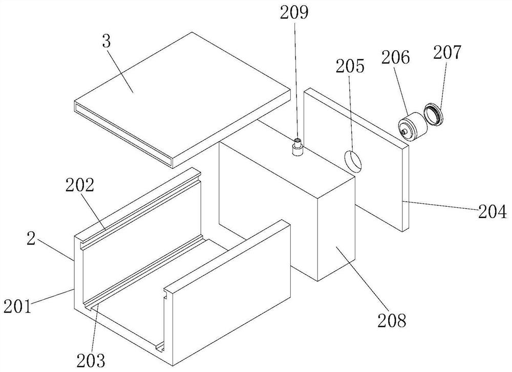 A high-frequency inverter power supply with a protective mechanism