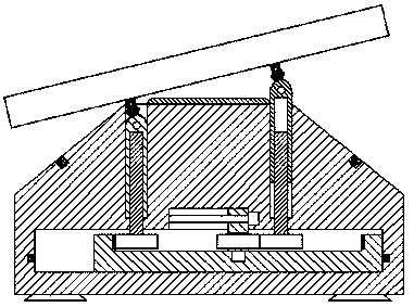 Angle-adjustable monitoring probe device