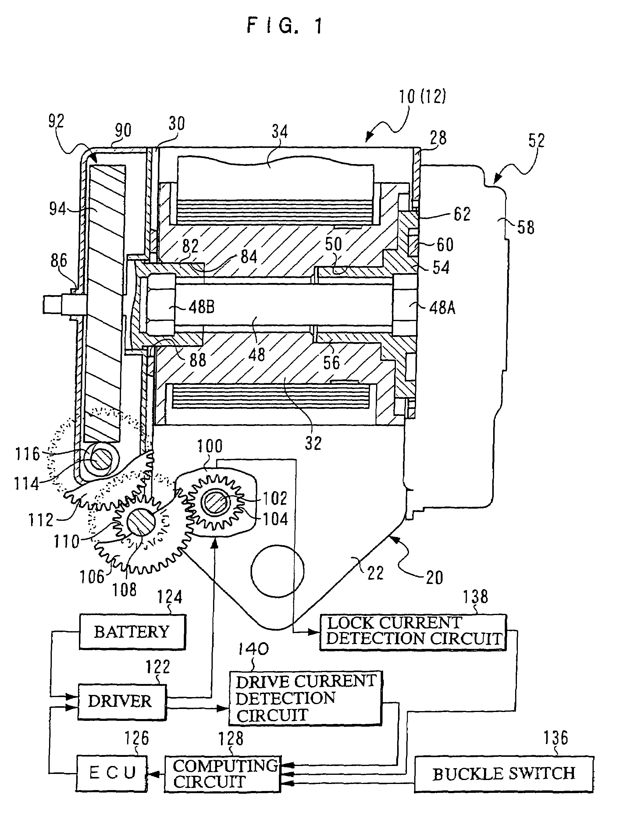 Webbing take-up device