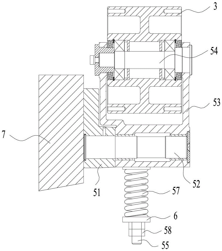 Mill roller transmission mechanism, mill