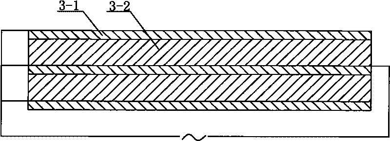 Nonmetallic vibration film multilayer piezoelectric speaker