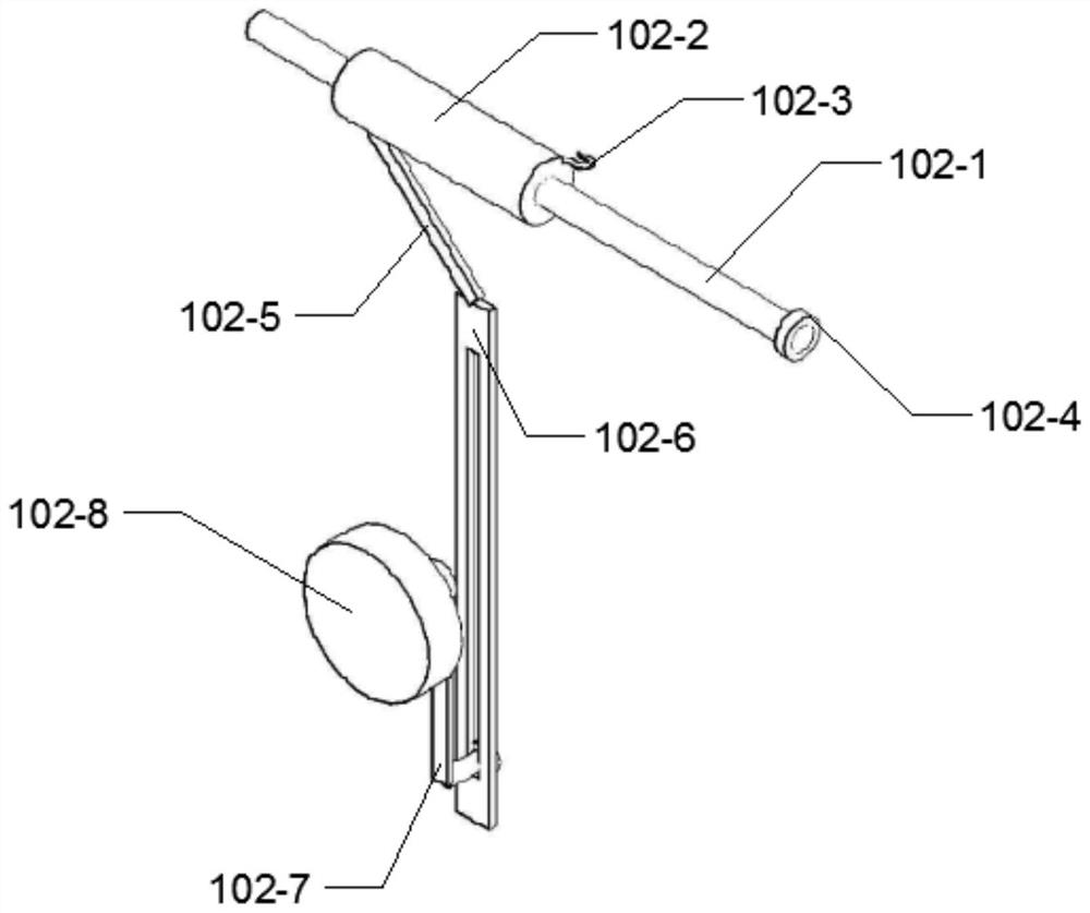 Operation line fixing box for operating room nursing