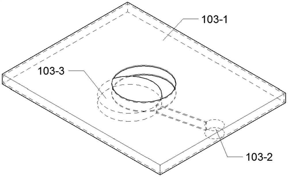 Operation line fixing box for operating room nursing