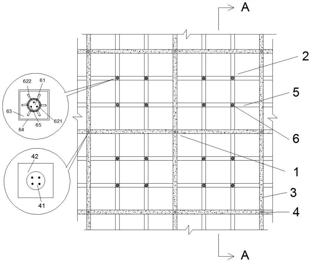 A construction method of a rigid-flexible economical slope anti-seismic support structure