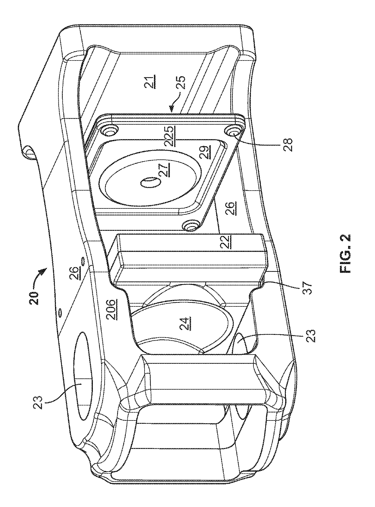 Cushioning apparatus for a railway car