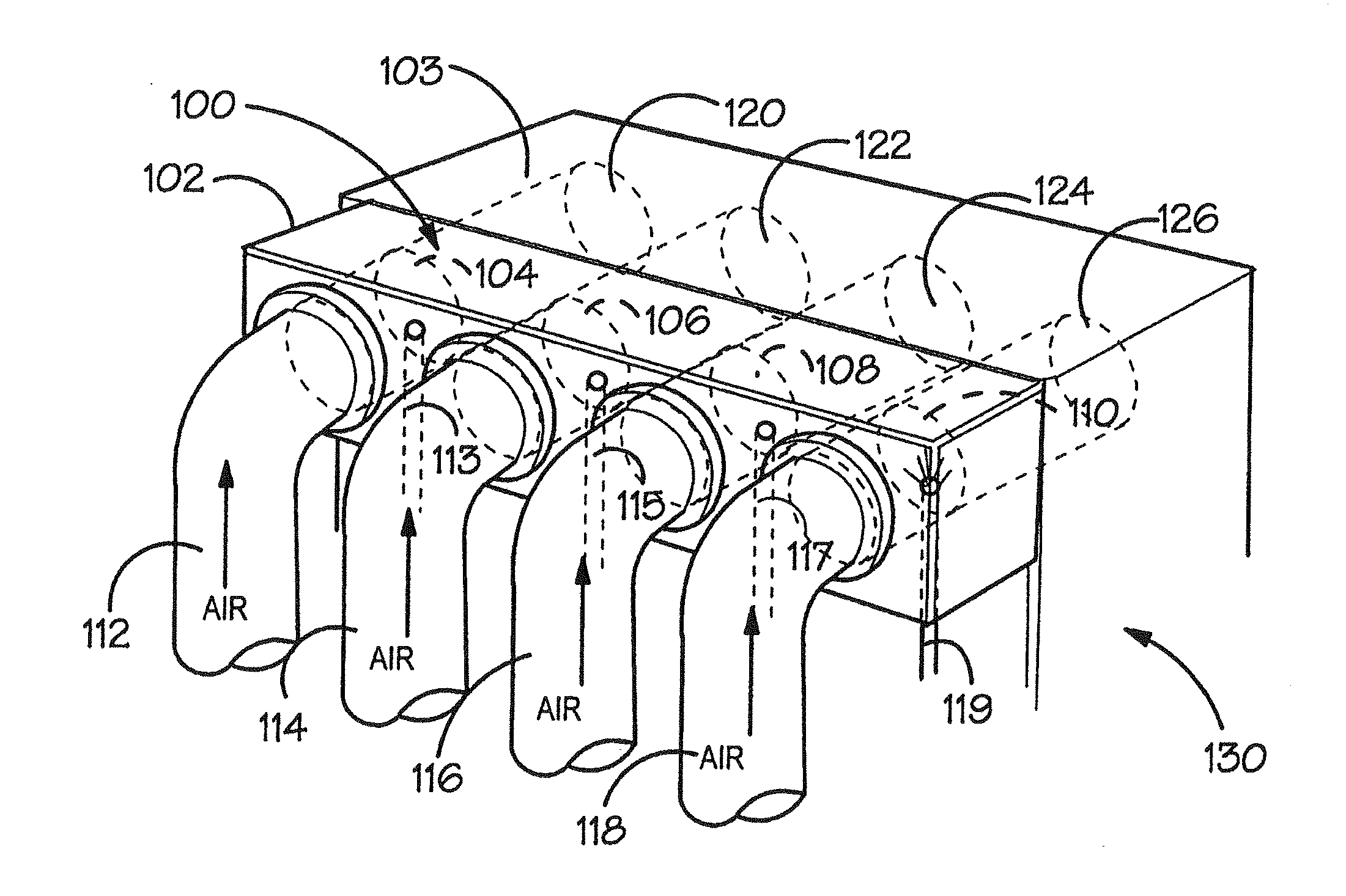 Induction regulator block