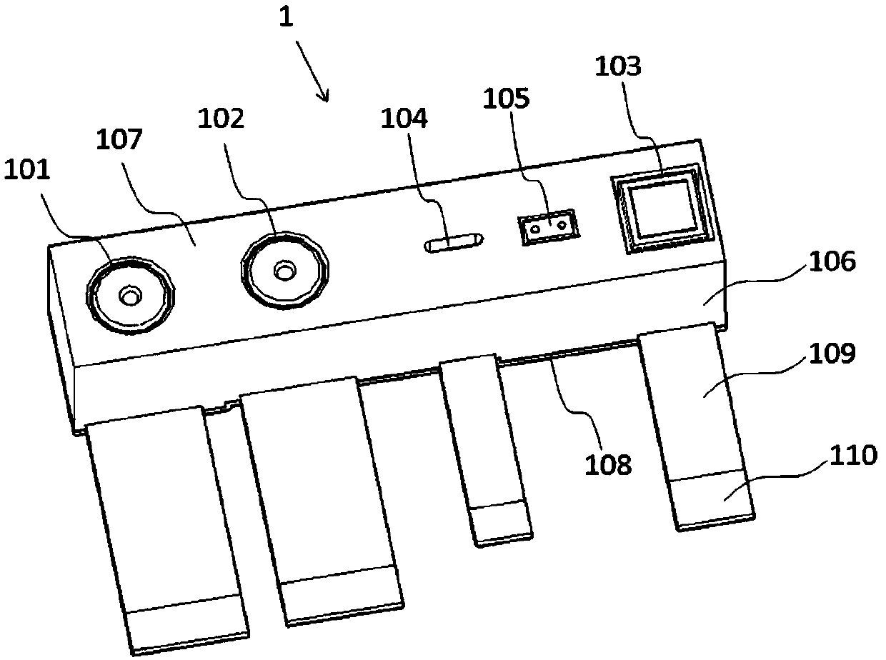 Laser safety control method and device based on rang sensor