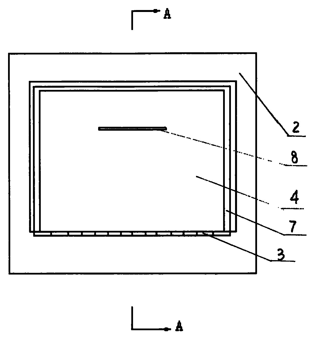 Throwing mouth of vacuum refuse system