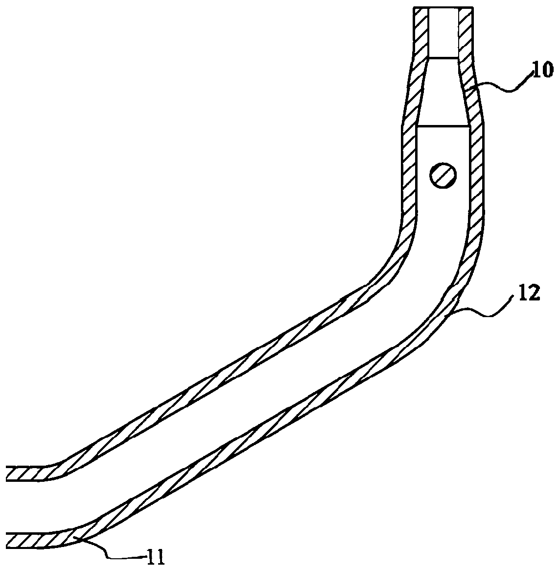 Cooling nozzle and method for improving targeting efficiency