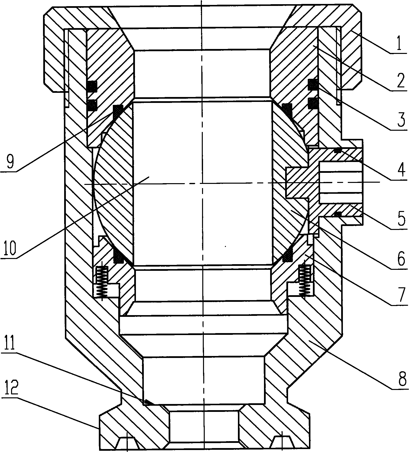 Anti-blowout control valve