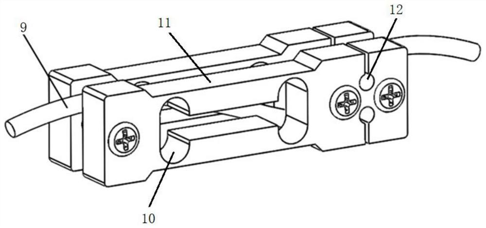 Non-intrusive parafoil control rope tension sensor