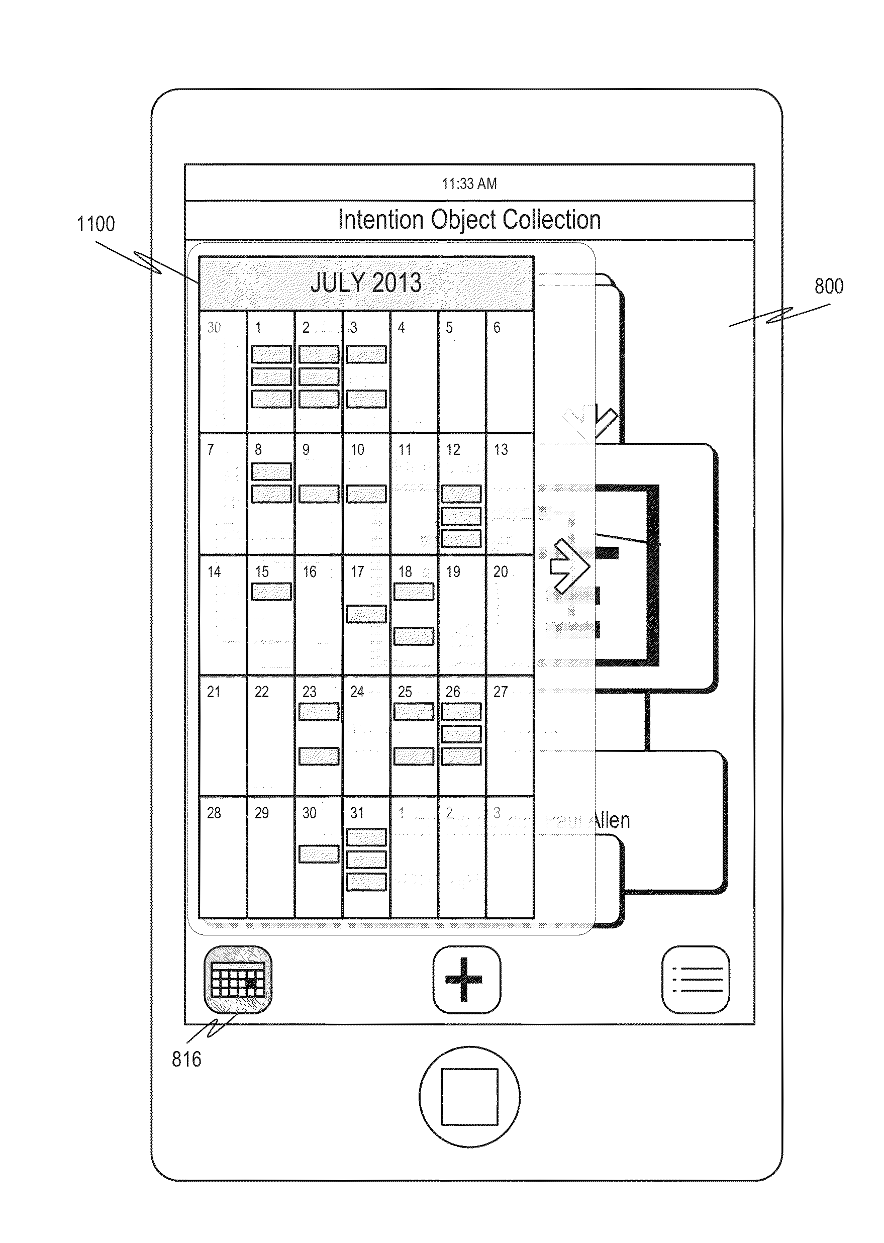 System and method for activity management presentation