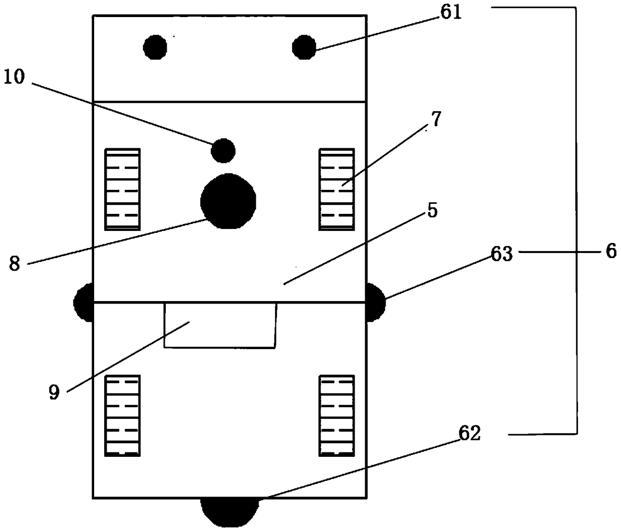 Intelligent automobile with magnetic suspension wheels