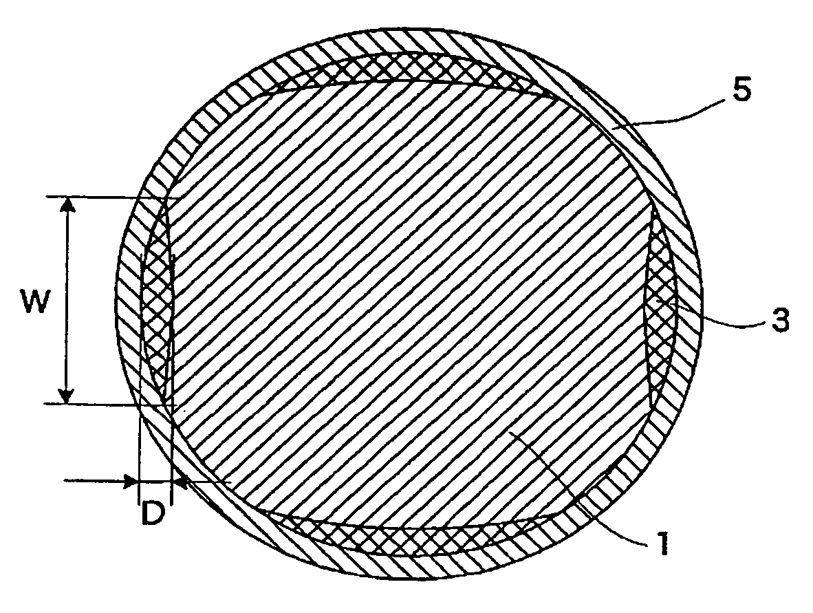 Golf ball and mold for manufacturing core thereof