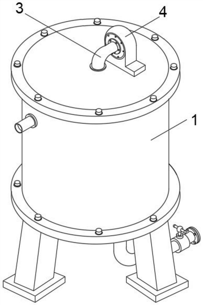 Chemical material anti-corrosion agent storage tank