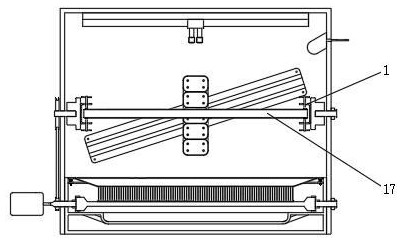 Surface grinding and derusting device for metal building materials