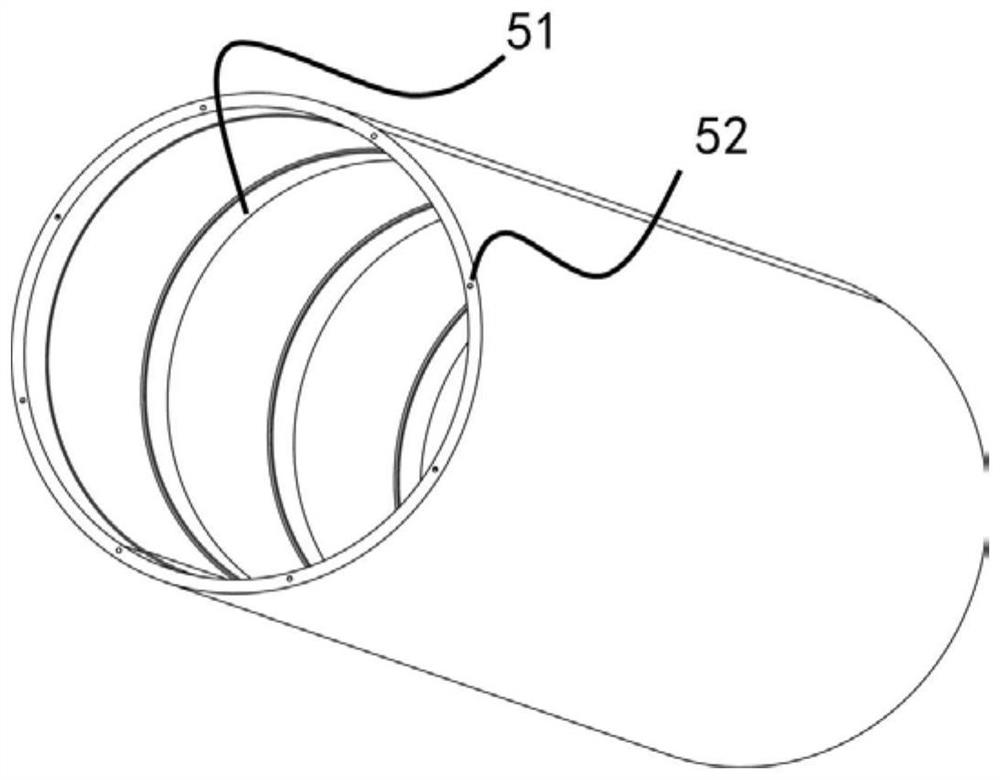 Underwater dissolved gas in-situ detection device and detection method thereof