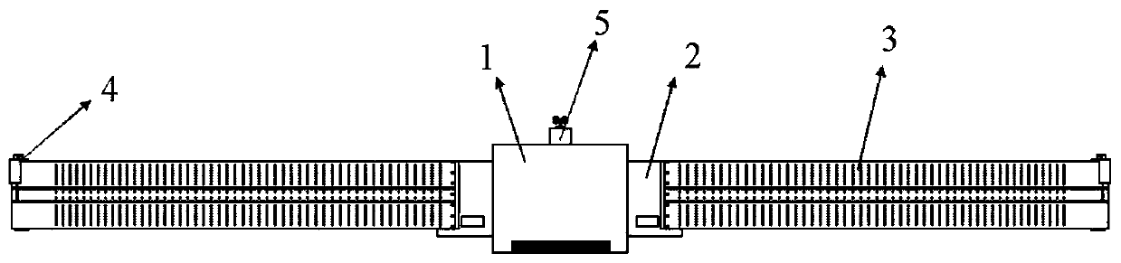 Floating breakwater garbage recycling system and control method thereof