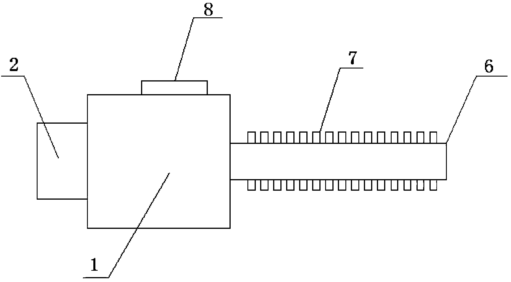 Energy-saving type hedge machine