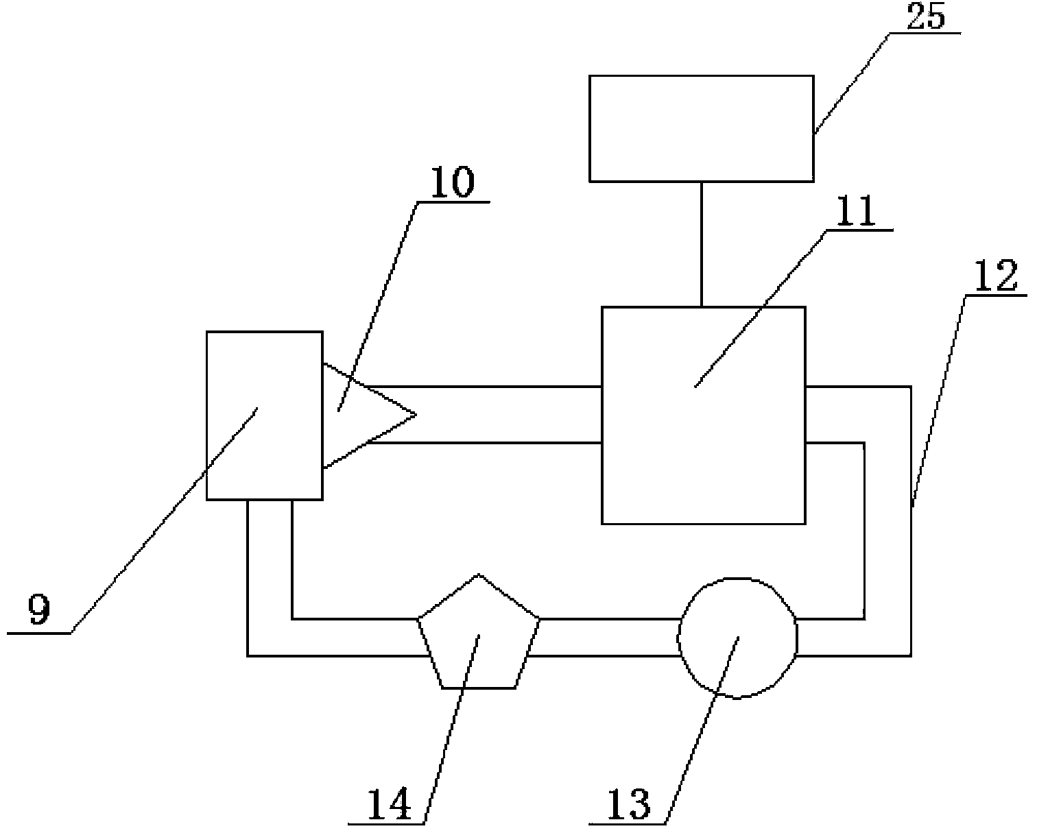 Energy-saving type hedge machine