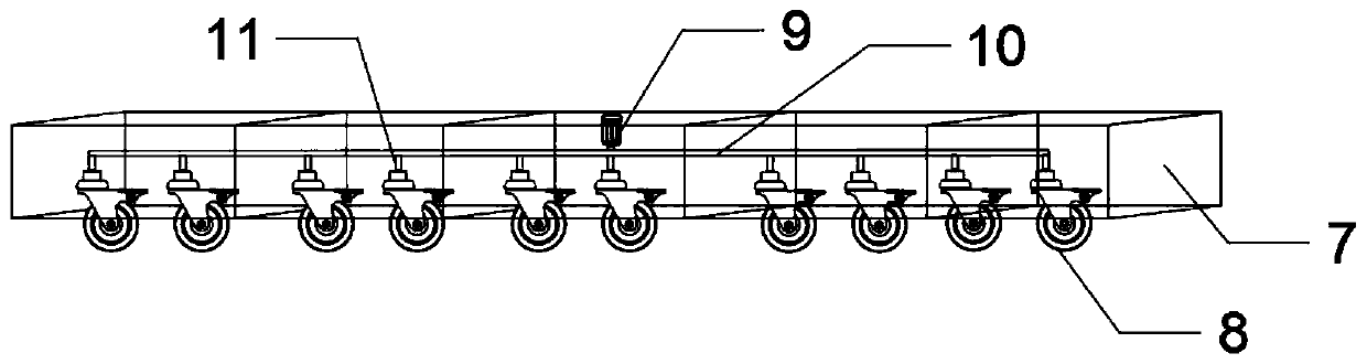 High-temperature-resistant active carbon fiber storage rack and storage method thereof