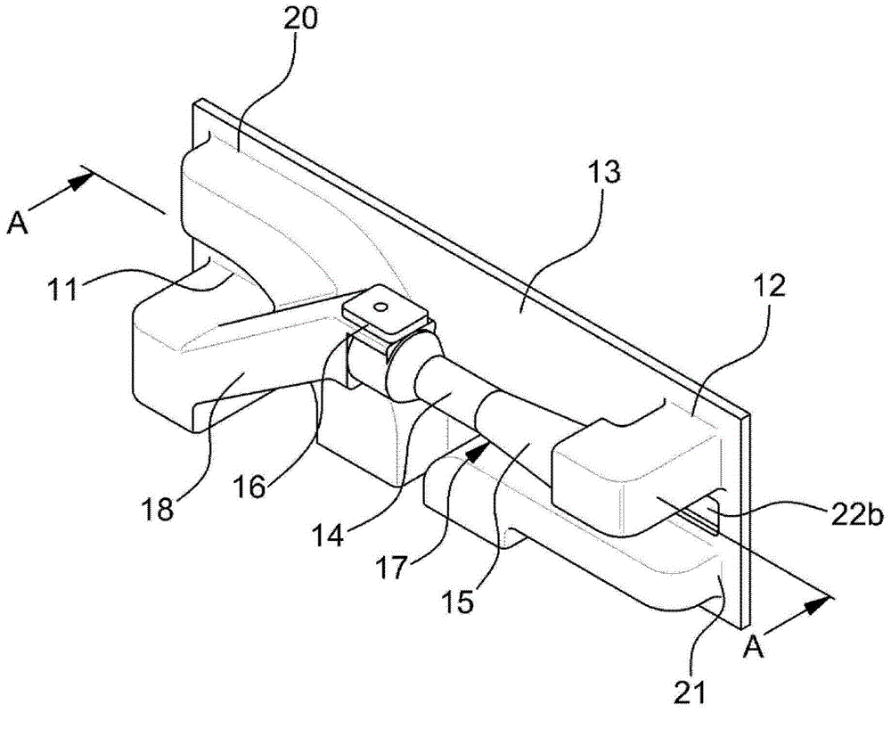 Fuel cell stack manifold with ejector function