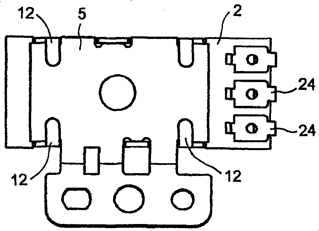 Sliding operation type variable resistor