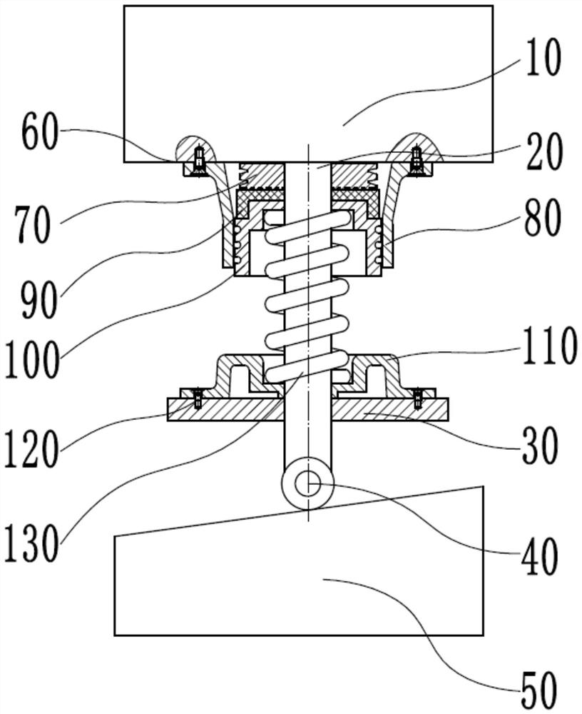 A shoe sole pressing machine