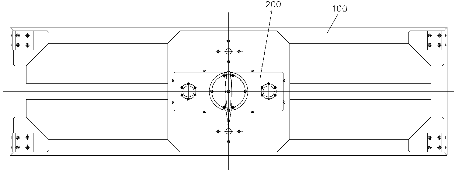 Device for analyzing stress conditions of test model in circulating water channel