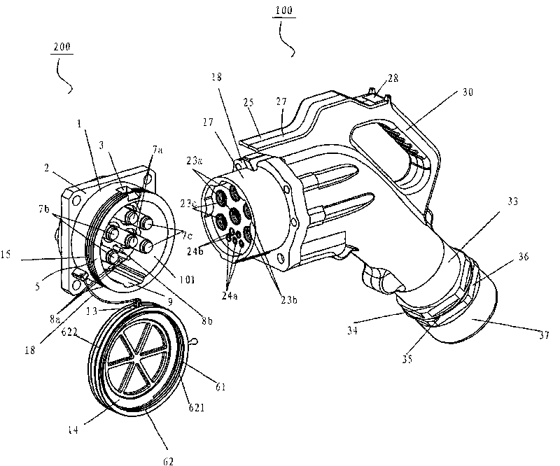 Charging device for electric vehicle