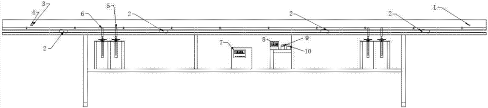 On-line monitoring equipment for profiles