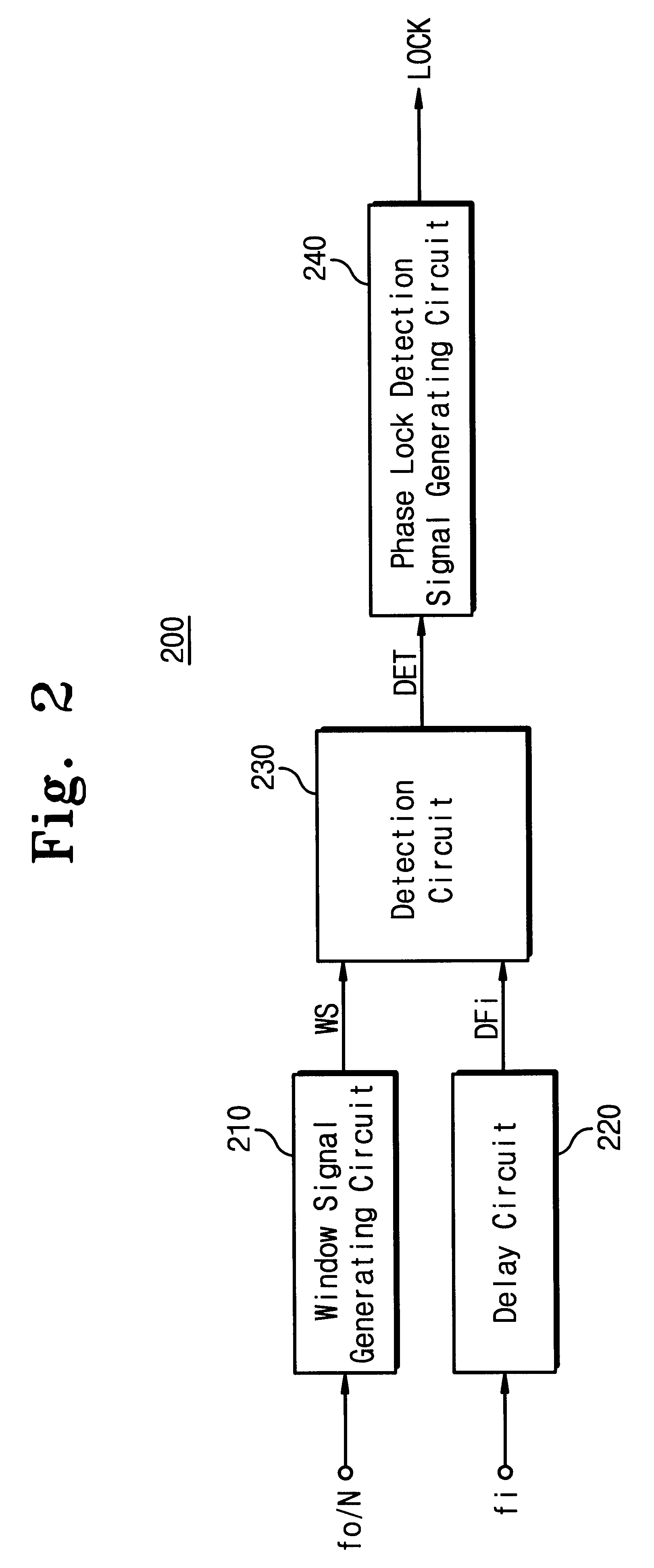 Phase lock detection circuit for phase-locked loop circuit