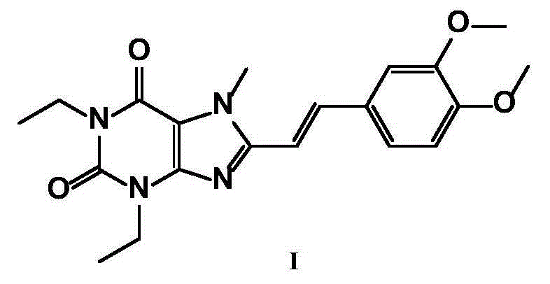 New crystal form of istradefylline and preparation method thereof