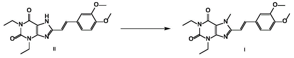 New crystal form of istradefylline and preparation method thereof