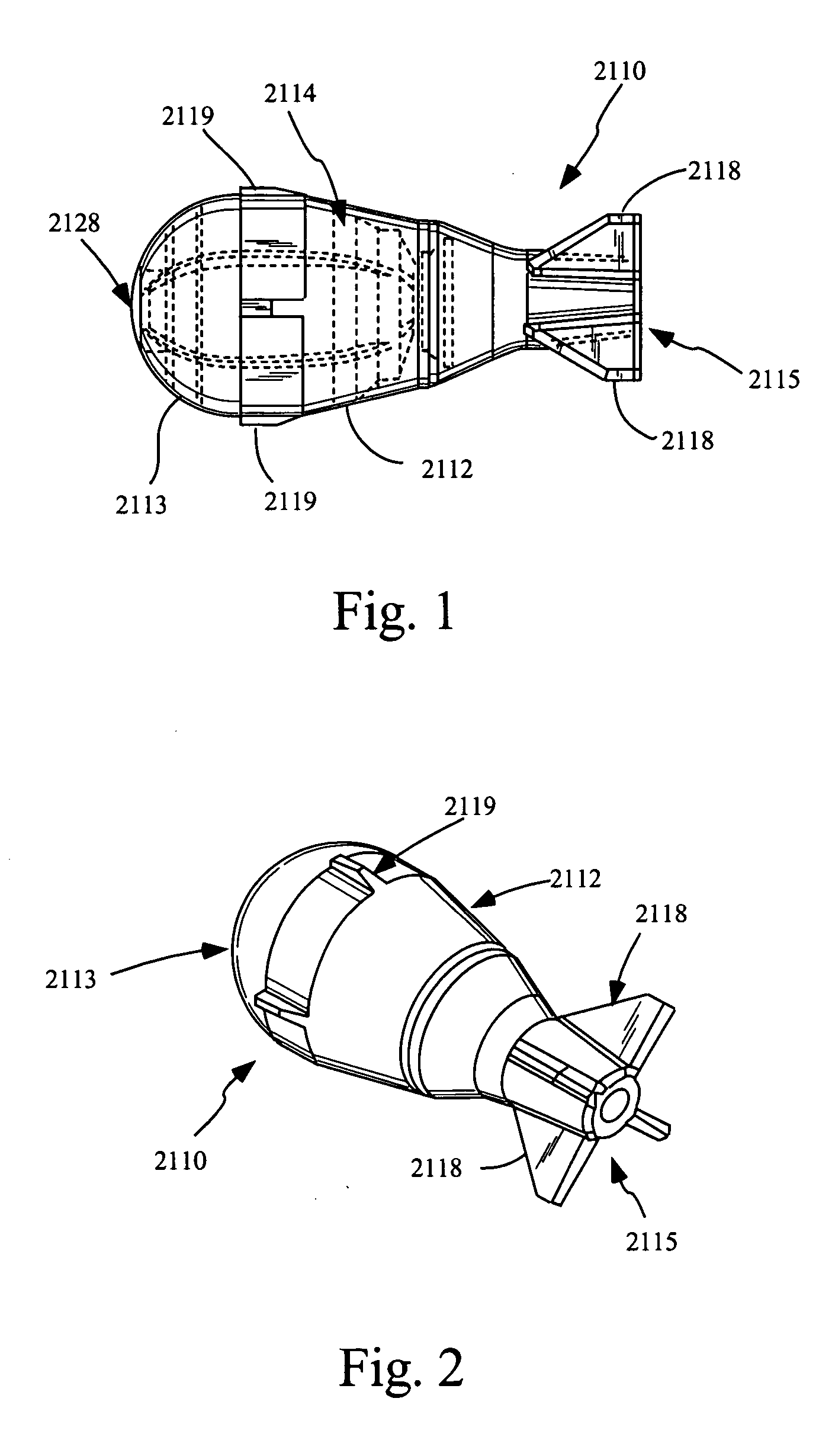 Stabilized non-lethal projectile systems