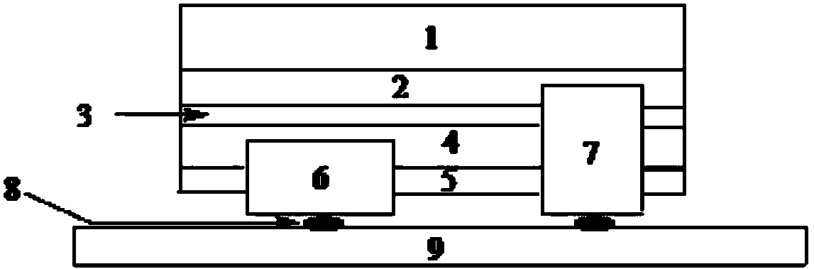 Flip LED chip and packaging method thereof