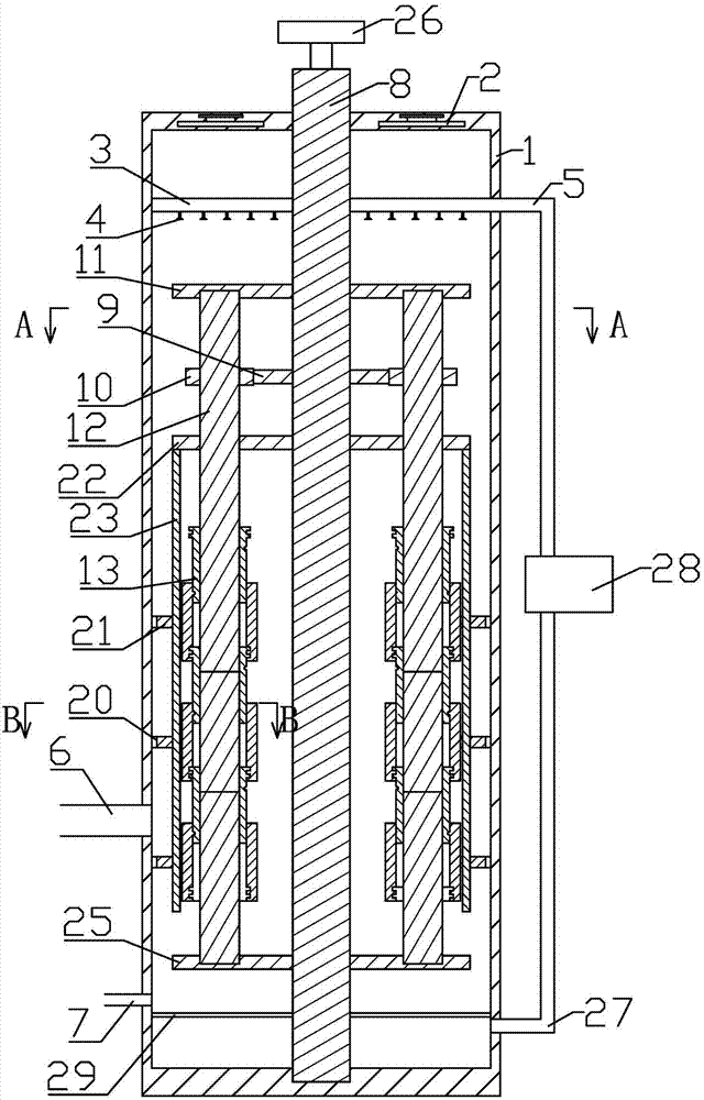 Dust recovery device