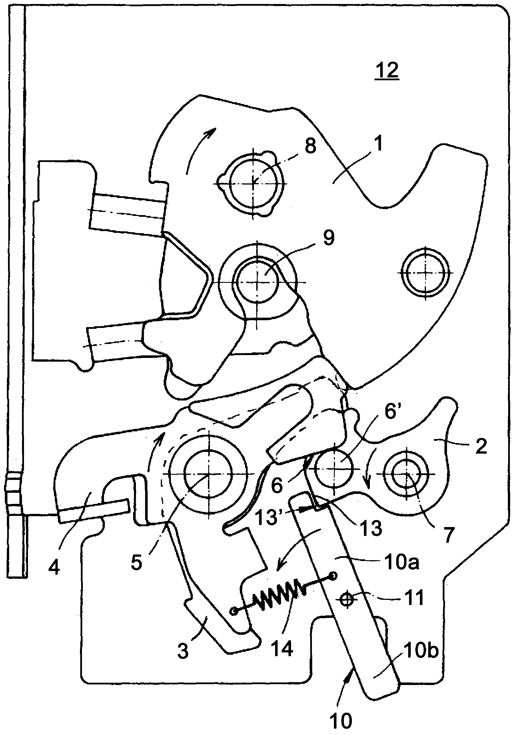 Motor vehicle door lock