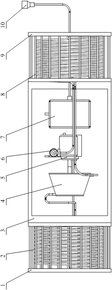 Submarine hydrothermal fluid thermoelectric power generation device