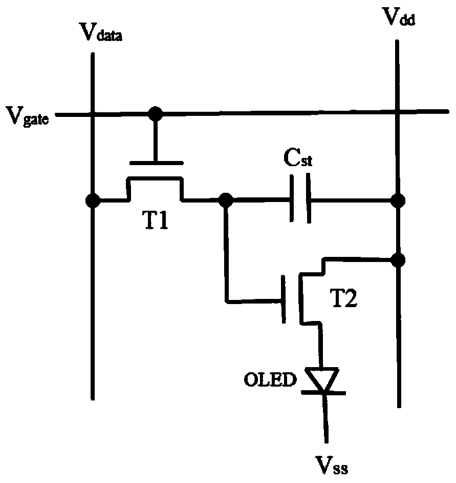 Pixel circuit of active organic electroluminescence displayer and driving method of pixel circuit