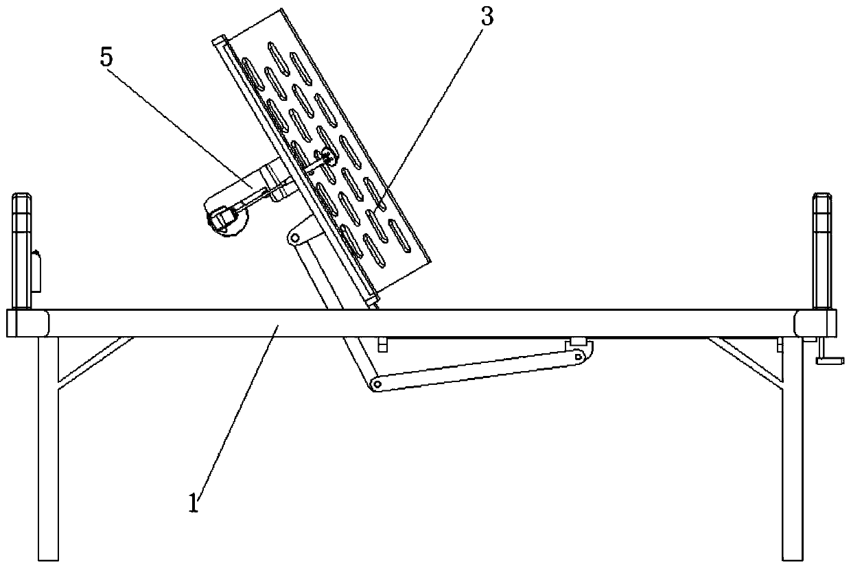 Manual and automatic double-control turning-over nursing sickbed with lifting function