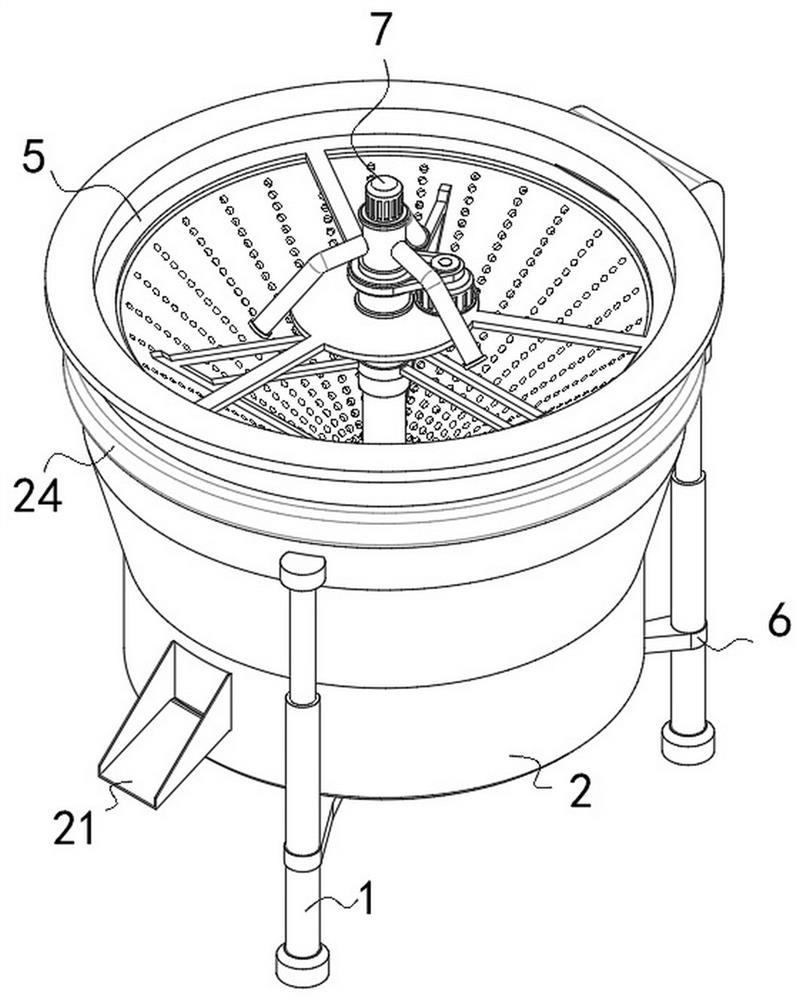 Inclined bucket type multi-stage particulate matter screening method applying magnetite