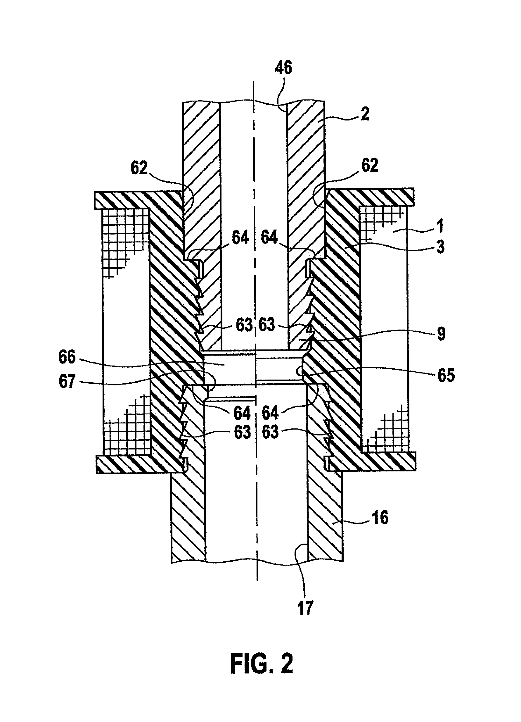 Electromagnetically operatable valve