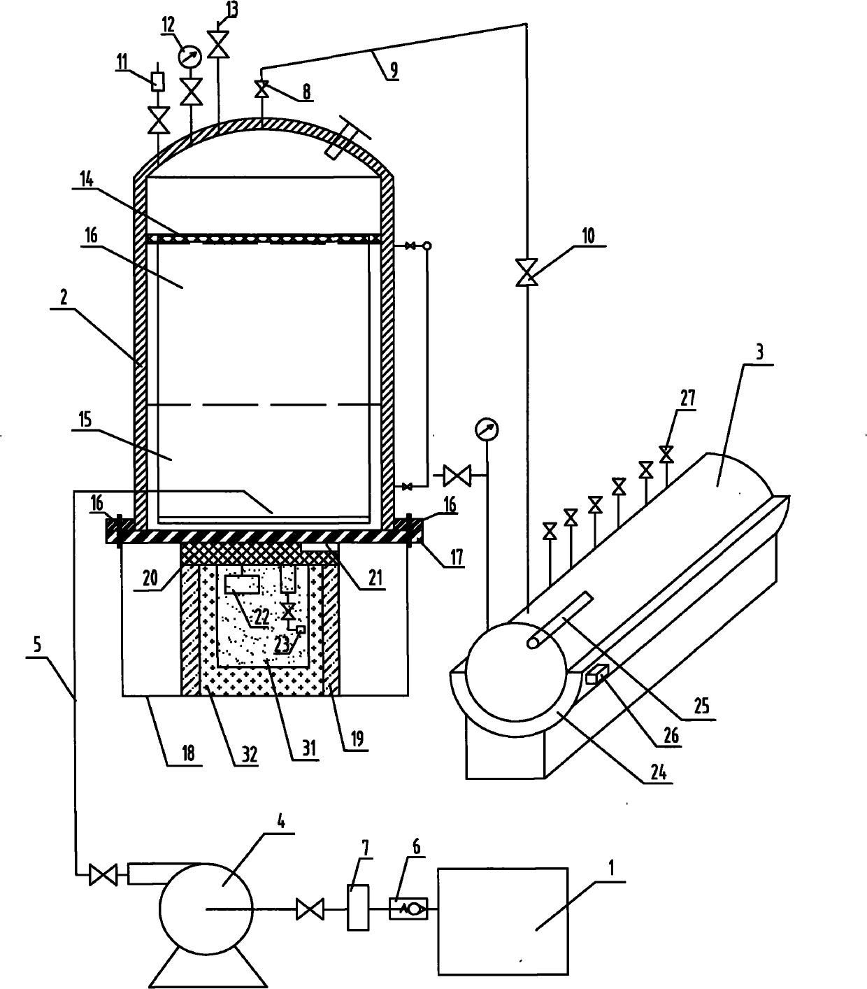 Intelligent vaporization method of vaporized petroleum liquid and equipment thereof