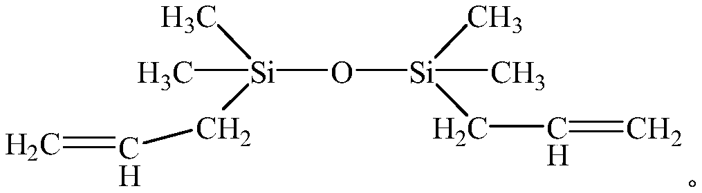 Two-component organic silicon pouring sealant and application method thereof