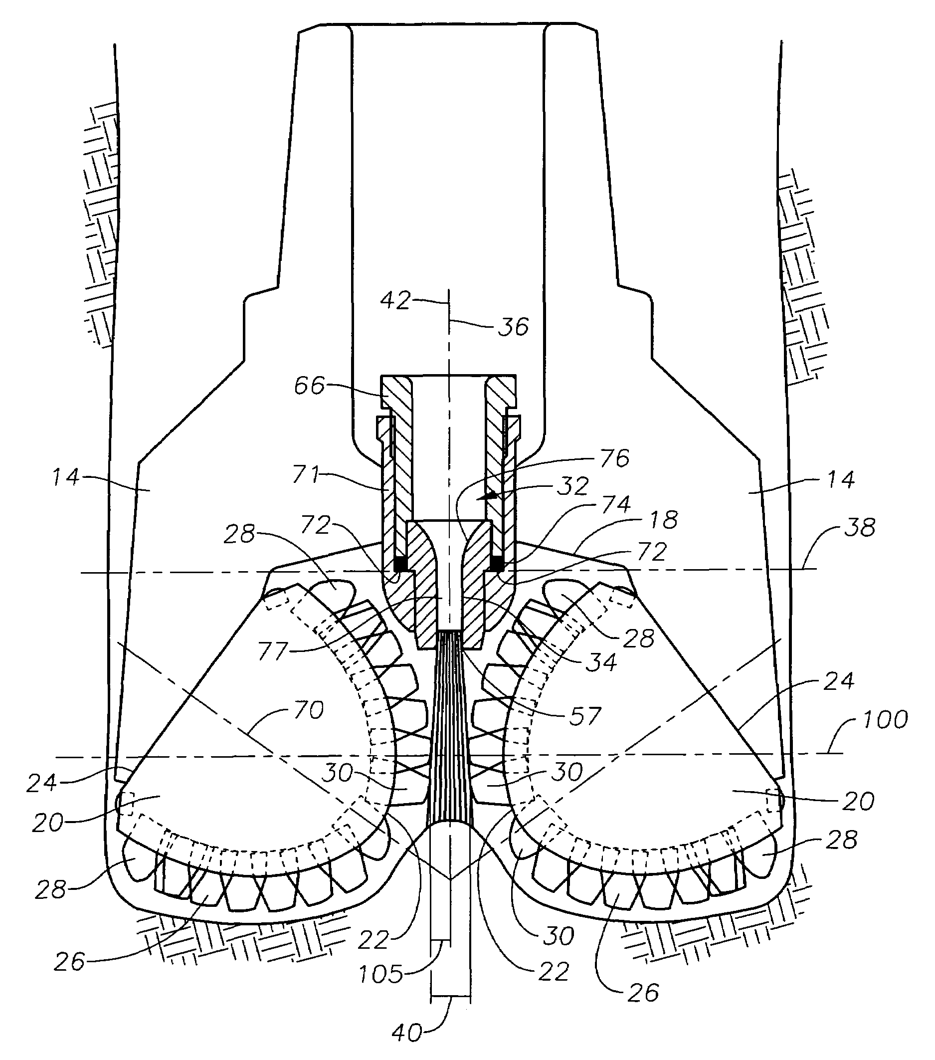 Dual property hydraulic configuration