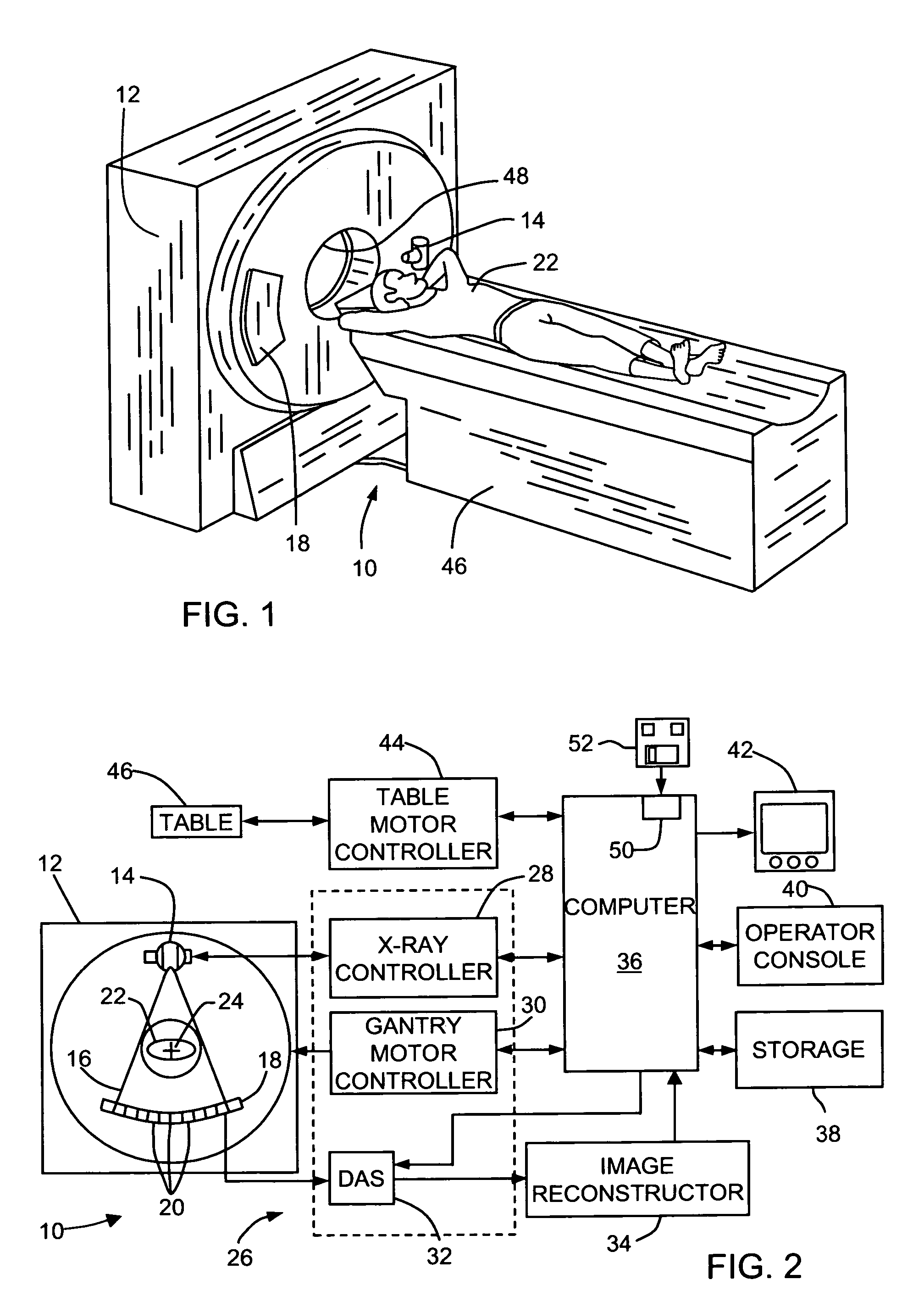 Method and apparatus for correcting for beam hardening in CT images