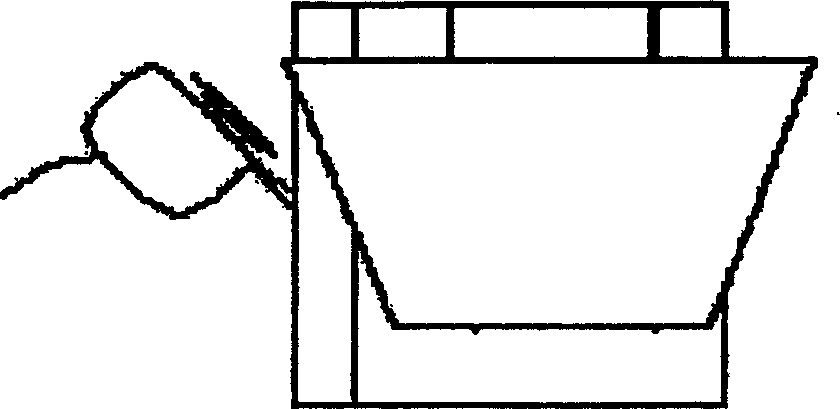 Method and device used for recovering floating oil on water surface