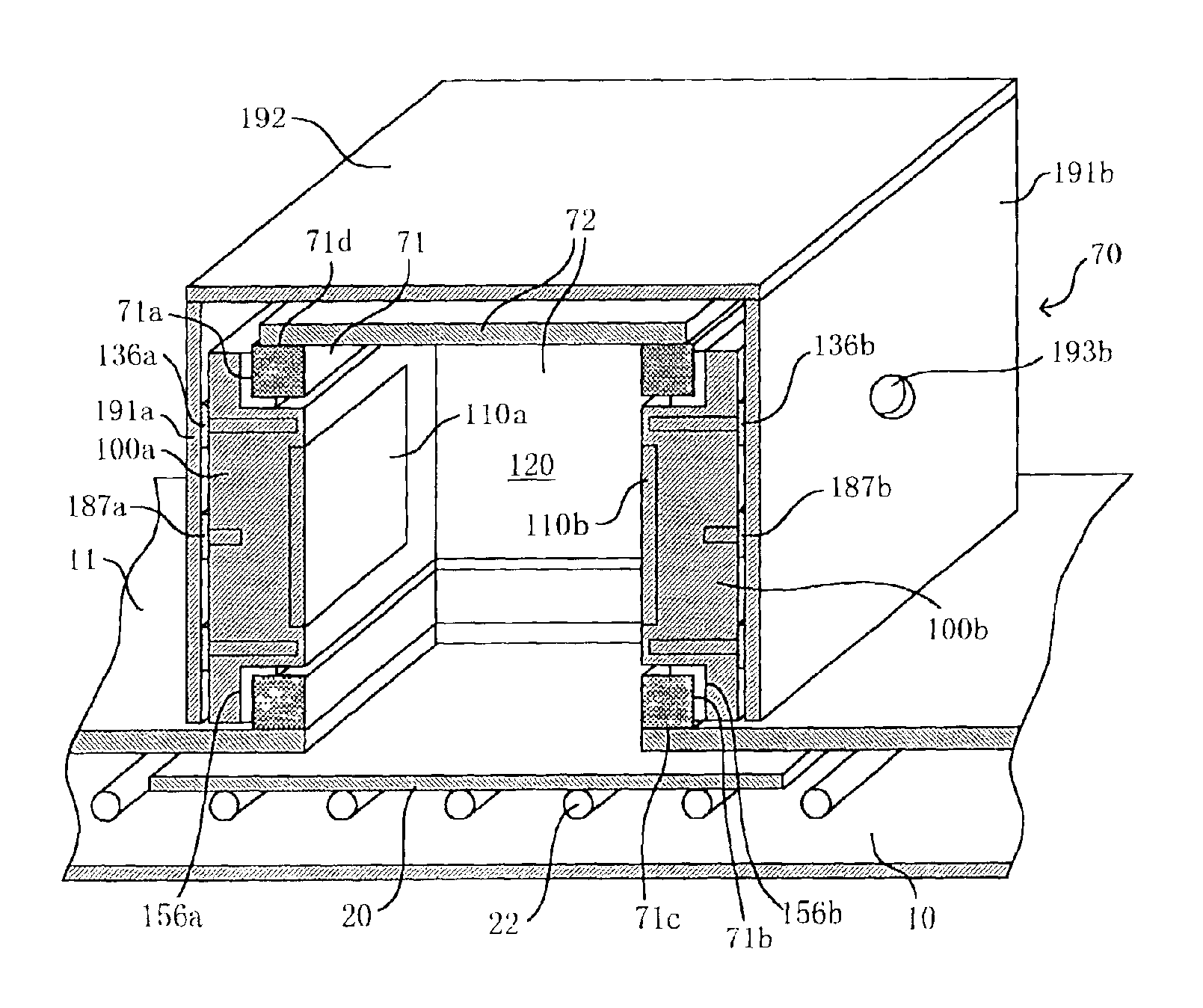 Facing-targets-type sputtering apparatus